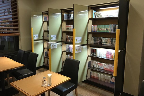 漫画本コーナー