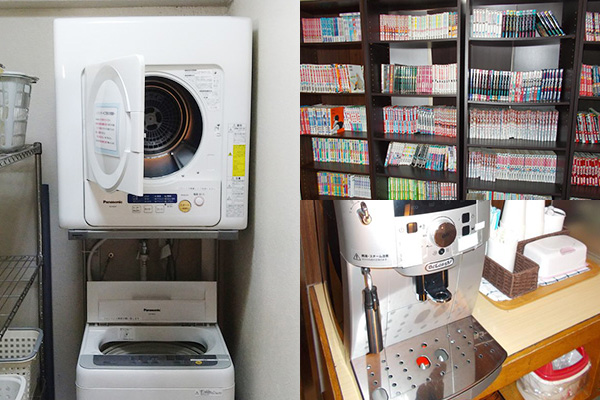 Wi-Fi完備・充実の設備